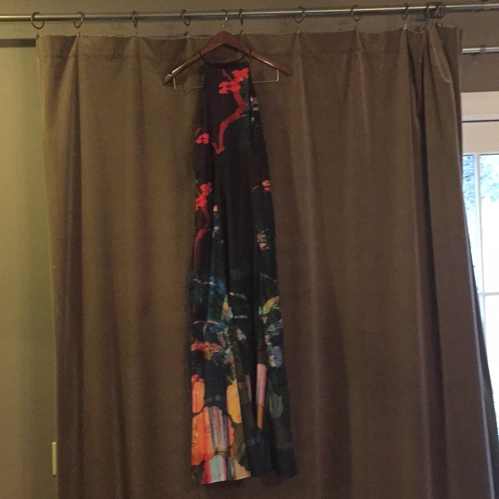 Anthropology floor length dress